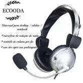 Fone de ouvido para PC e Notebook Ecooda EC301