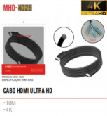 Cabo HDMI 4K 10M Alta Velocidade TV Full HD 10M TOMATE MHD-4026