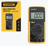 Multímetro Digital Profissional C/ Capacímetro Bateria BOMDER BOM-6007