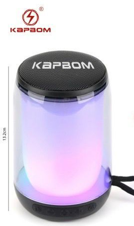 Caixa de Som Com LED RGB Interativo KapBom KA-8872