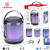 Caixa de Som Com LED RGB Interativo KapBom KA-8871