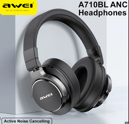 Fone De Ouvido Bluetooth 5.2 com cancelamento de ruído AWEI A710BL