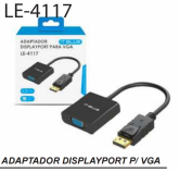 Adaptador Conversor Displayport Macho Para Vga Fêmea IT BLUE LE-4117