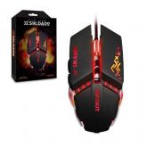 Mouse Gamer Led Matelizado Com Fio X Soldado Infokit GM-705