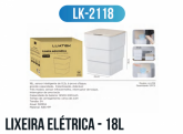 Lixeira Elétrica Automática 18 Litros Com Sensor Inteligente Lk-2118