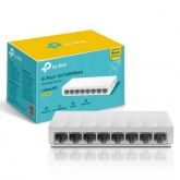 Hub Switch LiteWave 8 Portas 10/100Mbps TP-Link LS1008D