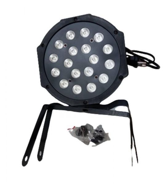 Canhão Par 18 Leds RGBW 18 Leds Luatek LK-184