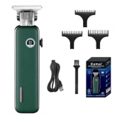 Máquina Aparador De Cabelo Profissional Para Barbeiro Kemei KM-5098