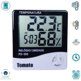 Termo-Higrômetro Digital + Certificado Calibração Rastreável Tomate