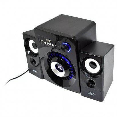 Caixa de Som Subwoofer 16W 2.1 Bluetooth,Usb,Cartão de memória,Fm 110/220V Knup KP-6022BH