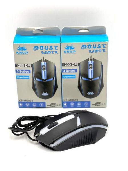 Mouse Gamer Com Fio Knup KP-MU003