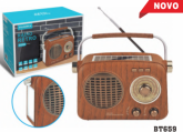 Rádio AM FM USB Com bluetooth ECOODA BT659