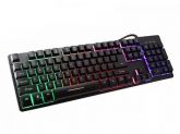 Kit Gamer Teclado Led Semi Mecânico Com Mouse Led X7 7 Botões Led BMAX BM-T10