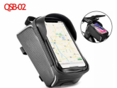 Bolsa de Guiador p/ Bicicleta Sombra à Prova de Água C/ Capa para Celular Até 7 Polegadas LMK-013