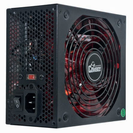 Fonte de alimentação Gamer para PC ATX600W Knup Cowboy KP-535