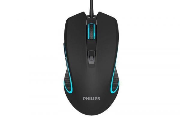 Mouse Gamer Usb 2.0 6400 Dpi 6 botões Philips G413 / SPK9413