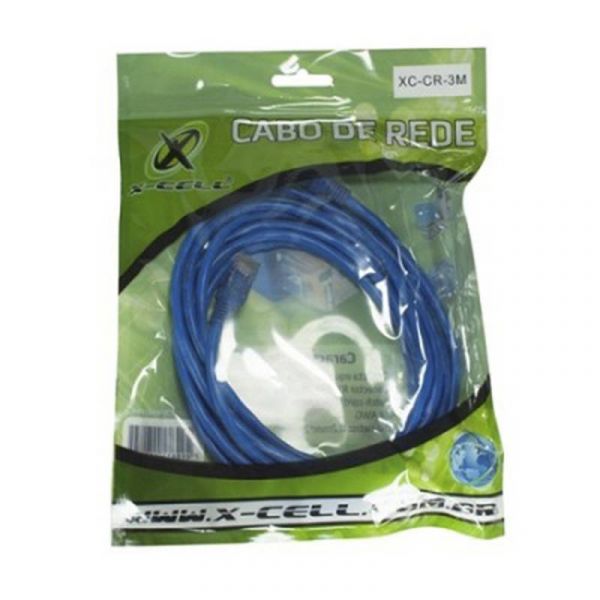 Cabo de rede RJ45 3M XCELL XCCR3M