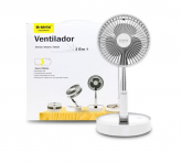 Ventilador Dobrável Silencioso Retrátil tripé 1M Recarregável Bateria 7200mAh BMAX BM-F917