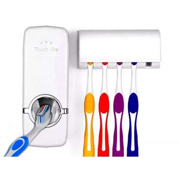 Dispenser Aplicador Pasta Dente Creme Dental Escova Suporte