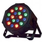 Canhão Par 18 Leds RGBW 18 Leds Luatek LK-184