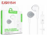 Fone de ouvido Com Fio Verde EJ-SX115-H