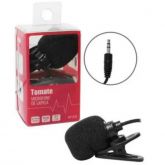 Microfone De Lapela 3,5mm P2 Stereo Youtuber Celular PC Tomate MP-018